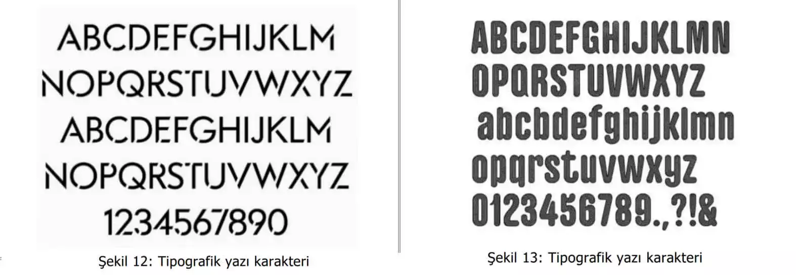 tipografik yazı karakter örnekleri-Tekirdağ Patent